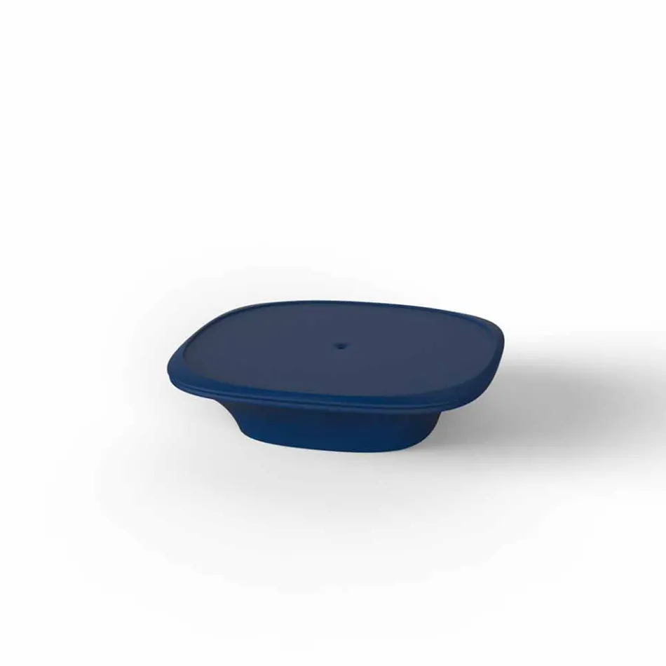 Tavolino da giardino moderno 100x100 cm Ufo by Vondom, in polietilene Viadurini