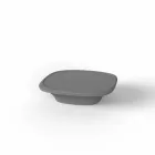 Tavolino da giardino moderno 100x100 cm Ufo by Vondom, in polietilene Viadurini