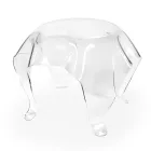 Tavolino da Salotto con Piano e Base in Plexiglass Made in Italy - Brento Viadurini