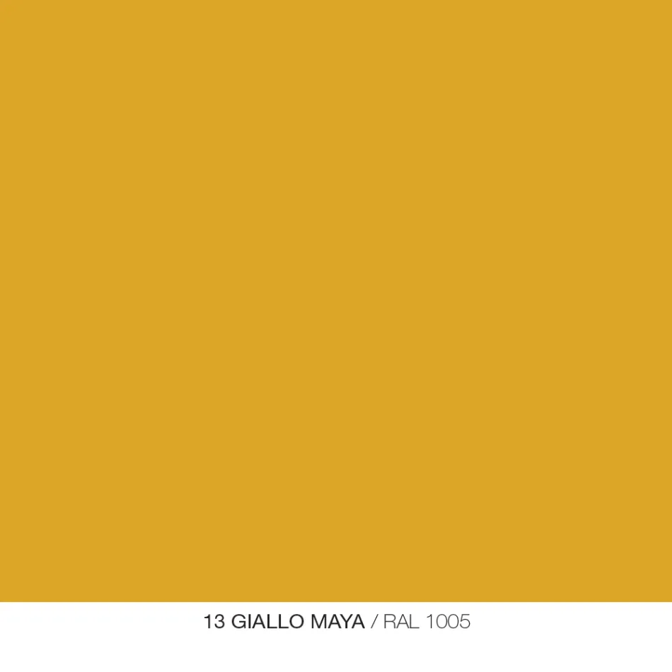 Tavolino da Salotto di Lusso in Metallo Colorato e Piano in Legno - Anacleto Viadurini