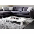 Tavolino da Salotto in Hpl con Gambe in Metallo Made in Italy - Nebbiolo Viadurini