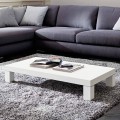 Tavolino da Salotto in Hpl con Gambe in Metallo Made in Italy - Nebbiolo