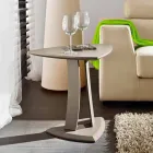 Tavolino da Salotto in Mdf Laccato Realizzato in Italia, Alta Qualità - Lisa Viadurini