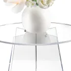 Tavolino da Salotto in Plexiglass di Diverse Finiture Made in Italy - Aurora Viadurini
