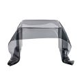 Tavolino da Salotto in Plexiglass Drappeggiato a Mano Made in Italy - Pippo