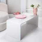 Tavolino da Salotto Realizzato in Plexiglass Made in Italy - Jasmine Viadurini
