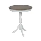 Tavolino da Soggiorno Rotondo in Diverse Finiture Made in Italy - Eracle Viadurini