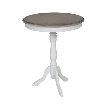 Tavolino da Soggiorno Rotondo in Diverse Finiture Made in Italy - Eracle Viadurini