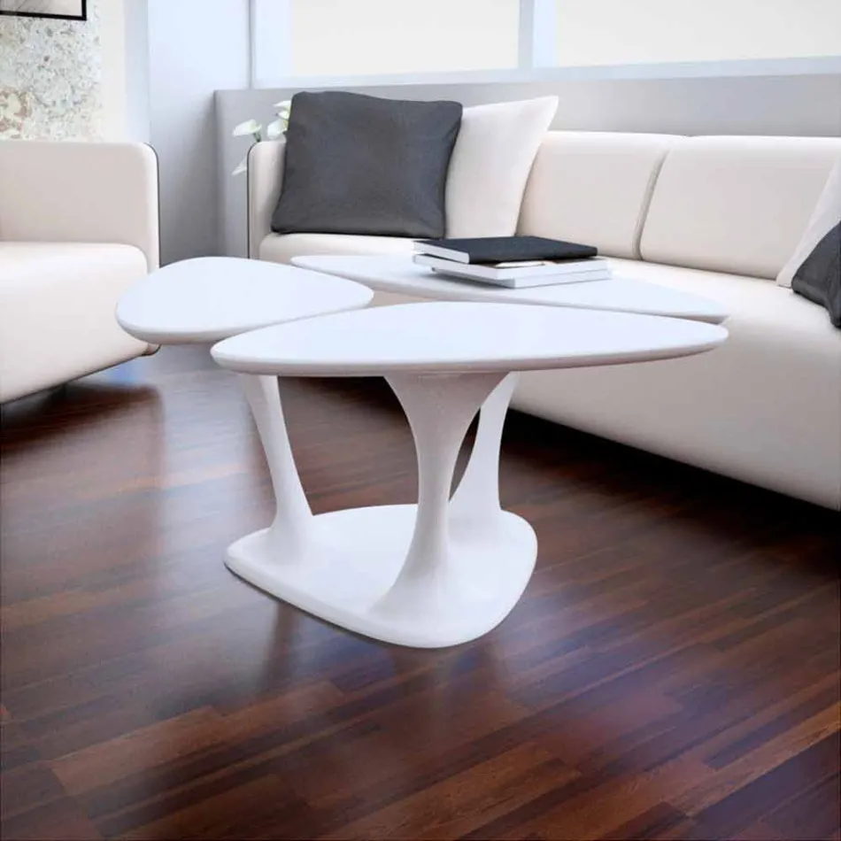 Tavolino Design Moderno Amanita Made in Italy Viadurini