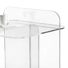 Tavolino Moderno da Soggiorno in Plexiglass Made in Italy - Ariel Viadurini