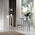 Tavolino Quadrato con Ripiano Quadrato in Diverse Altezze Made in Italy - Apus