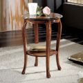 Tavolino Rotondo da Salotto con Gambe in Faggio Made in Italy - Ecade