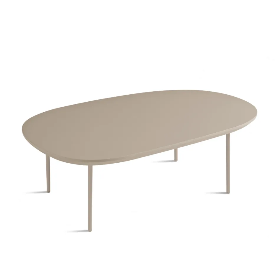 Tavolino Sagomato in Mdf Disponibile in Due Misure e Più Colori - Navis Viadurini
