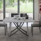 Tavolino Trasformabile in Tavolo da Pranzo in Legno Made in Italy - Aikido Viadurini