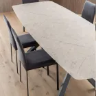Tavolo a Botte Allungabile a 240 o 280 cm in HPL Stratificato - Dialogo Viadurini