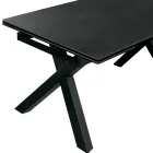 Tavolo Allungabile 160/240x90 cm Realizzato in Vetro Ceramica - Master Viadurini