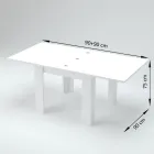 Tavolo Allungabile a 180 cm in Legno Sostenibile - Perro Viadurini