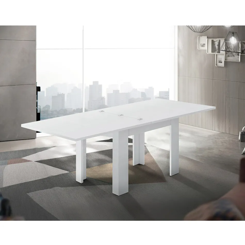 Tavolo Allungabile a 180 cm in Legno Sostenibile - Perro Viadurini