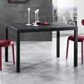 Tavolo Allungabile a 180 cm in Metallo Antracite Made in Italy - Beatrise