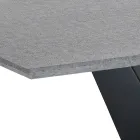 Tavolo Allungabile a 200 cm in MDF Cemento - Olmio Viadurini