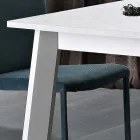 Tavolo Allungabile a 220 cm in Faggio e Melaminico Made in Italy - Toles Viadurini
