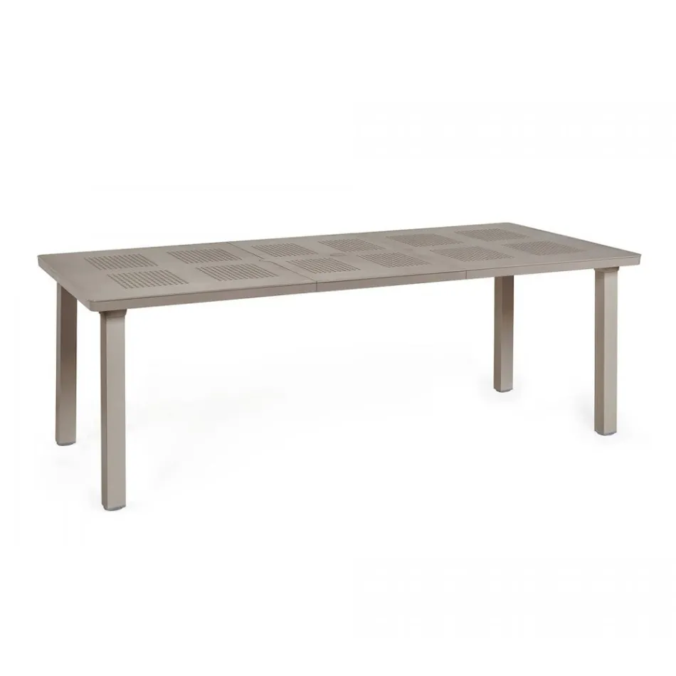 Tavolo Allungabile a 220 cm in Polipropilene e Alluminio - Pillow Viadurini