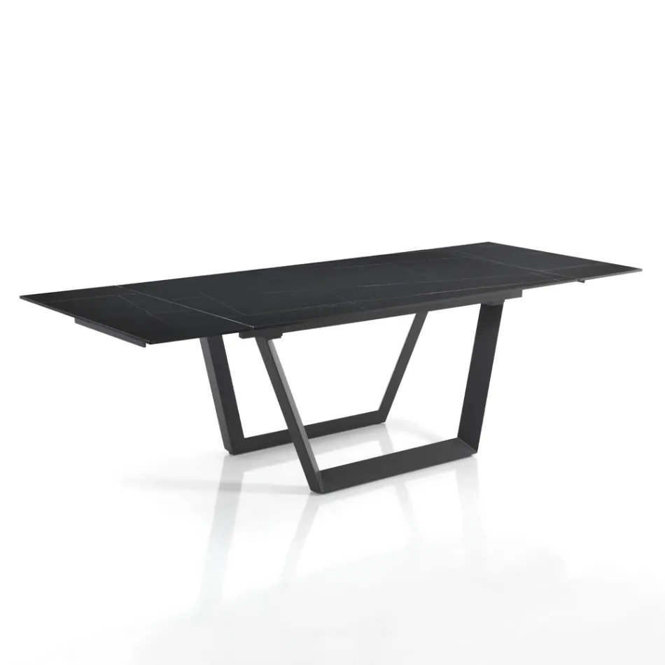 Tavolo Allungabile a 240 cm in Acciaio Grigio - Bonito Viadurini