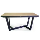 Tavolo Allungabile a 240 cm in Alluminio con Piano in HPL - Righello Viadurini