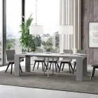 Tavolo Allungabile a 246 cm in Microparticelle di Legno Made in Italy - Albero Viadurini