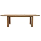 Tavolo Allungabile a 250 cm da Esterno Realizzato in Teak Riciclato - Felce Viadurini