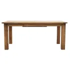 Tavolo Allungabile a 250 cm da Esterno Realizzato in Teak Riciclato - Felce Viadurini