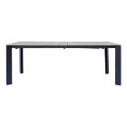 Tavolo Allungabile a 276 cm con in Alluminio Effetto Legno - Ovara Viadurini