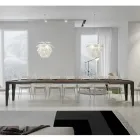 Tavolo Allungabile a 440 cm in Diverse Misure e Finiture Made in Italy - Spiaggia Viadurini