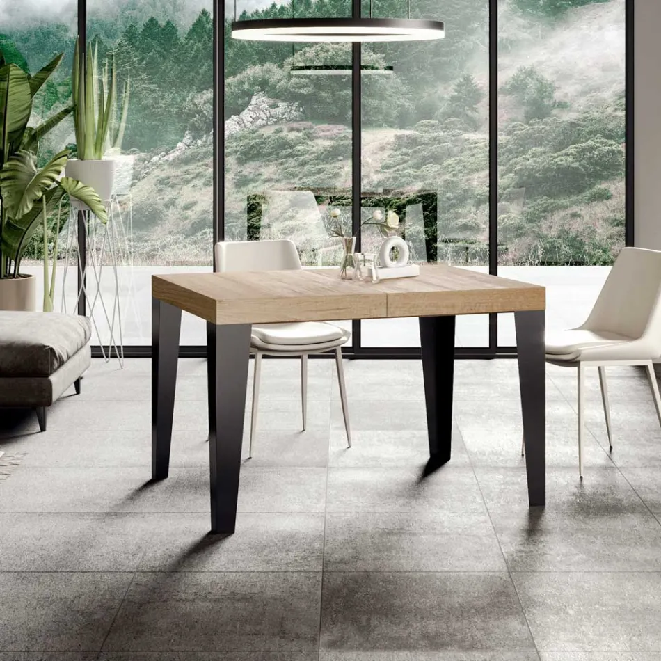Tavolo Allungabile a 440 cm in Diverse Misure e Finiture Made in Italy - Spiaggia Viadurini