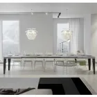 Tavolo Allungabile a 440 cm in Diverse Misure e Finiture Made in Italy - Spiaggia Viadurini