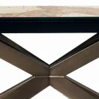 Tavolo Allungabile a Botte con Allunghe Integrate Made in Italy - Grotta  Viadurini