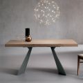 Tavolo Allungabile con Allunga Centrale in Laminato - Aperol