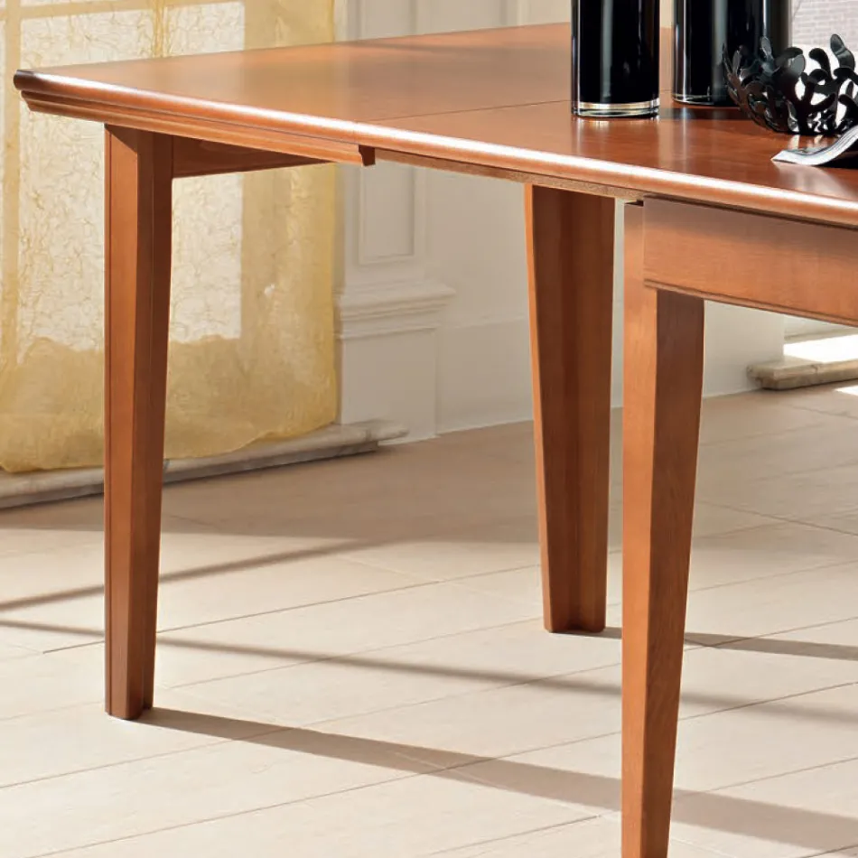 Tavolo Allungabile da Pranzo a 380 cm in Legno Design 14 Posti - Marzena Viadurini