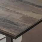 Tavolo Allungabile da Pranzo in Legno e Metallo fino a 280 cm - Gallotto Viadurini