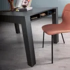 Tavolo Allungabile da Soggiorno in Melaminico Made in Italy - Ondine Viadurini