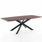 Tavolo Allungabile di Design in Mdf e Metallo, Torquato Viadurini