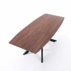 Tavolo Allungabile di Design in Mdf e Metallo, Torquato Viadurini