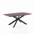 Tavolo Allungabile di Design in Mdf e Metallo, Torquato Viadurini