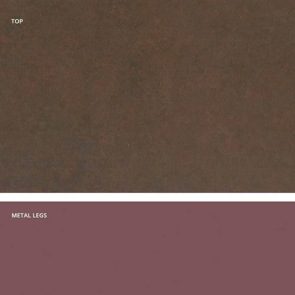 Tavolo allungabile di design in vetroceramica fatto in Italia, Dionigi Viadurini