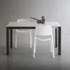 Tavolo Allungabile Fino 232 cm Quadrato in Hpl Made in Italy - Filiberto Viadurini