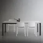 Tavolo Allungabile Fino 232 cm Quadrato in Hpl Made in Italy - Filiberto Viadurini