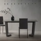 Tavolo Allungabile Fino 300 cm in Fenix Stratificato Made in Italy - Bastiano Viadurini