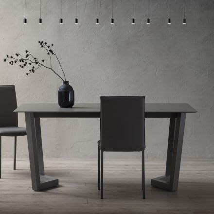 Tavolo Allungabile Fino 300 cm in Fenix Stratificato Made in Italy - Bastiano Viadurini