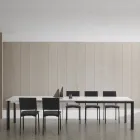 Tavolo Allungabile Fino 334 cm in Alluminio e Hpl Made in Italy - Filiberto Viadurini