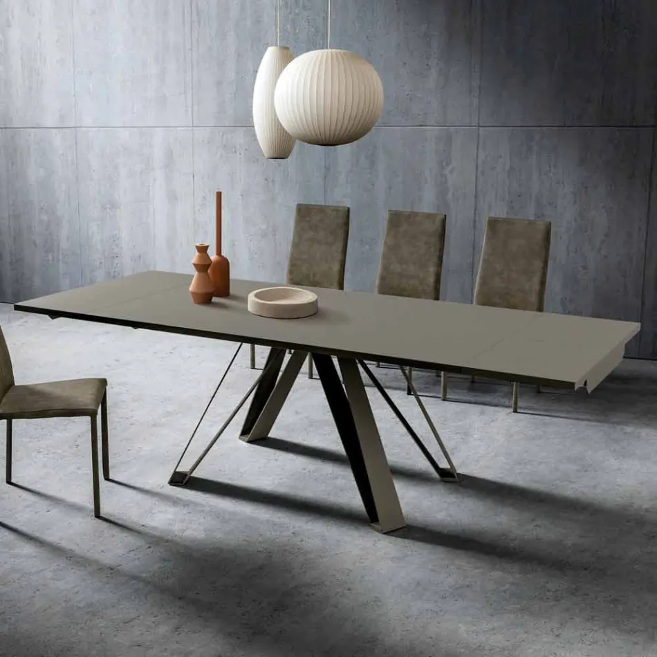 Tavolo Allungabile Fino a 280 cm in Fenix Made in Italy, Pregiato - Aresto Viadurini